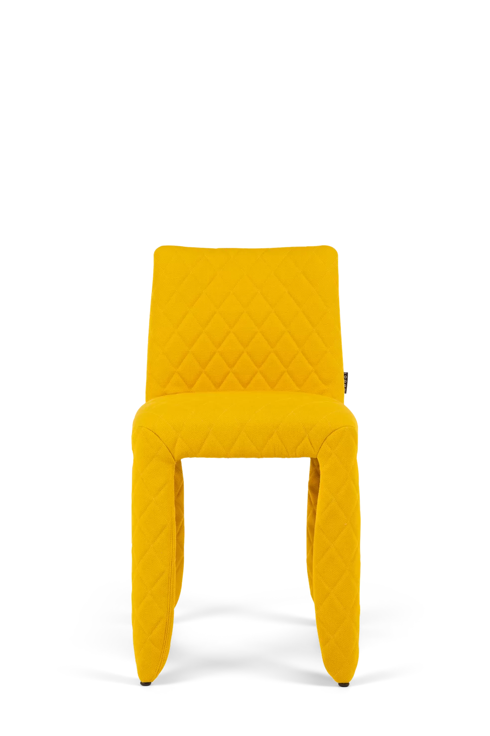 Monster Chair Steelcut yellow front side